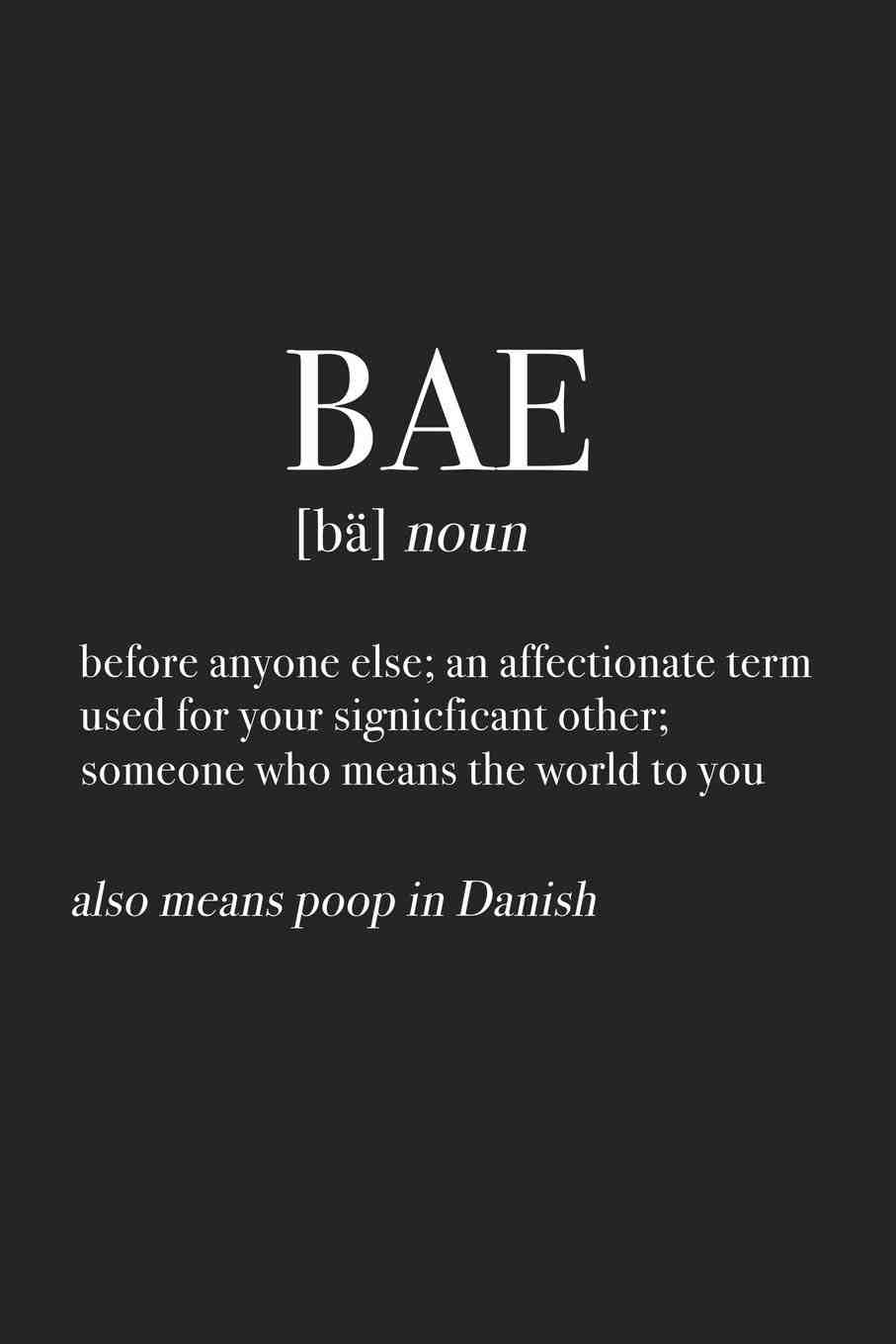 Qui a inventé le mot BAE ?